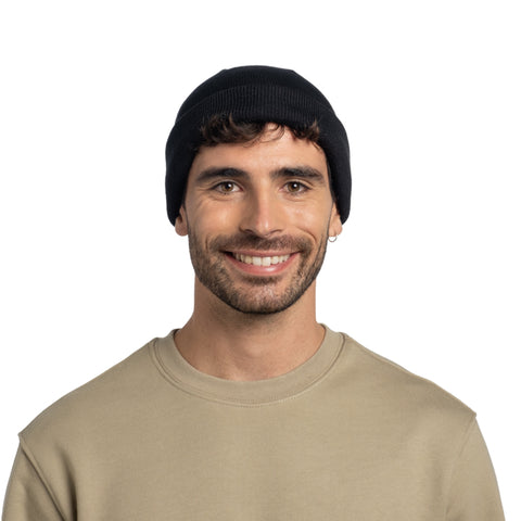 Knitted Hat LILON FISHERMAN DOCKER BLACK